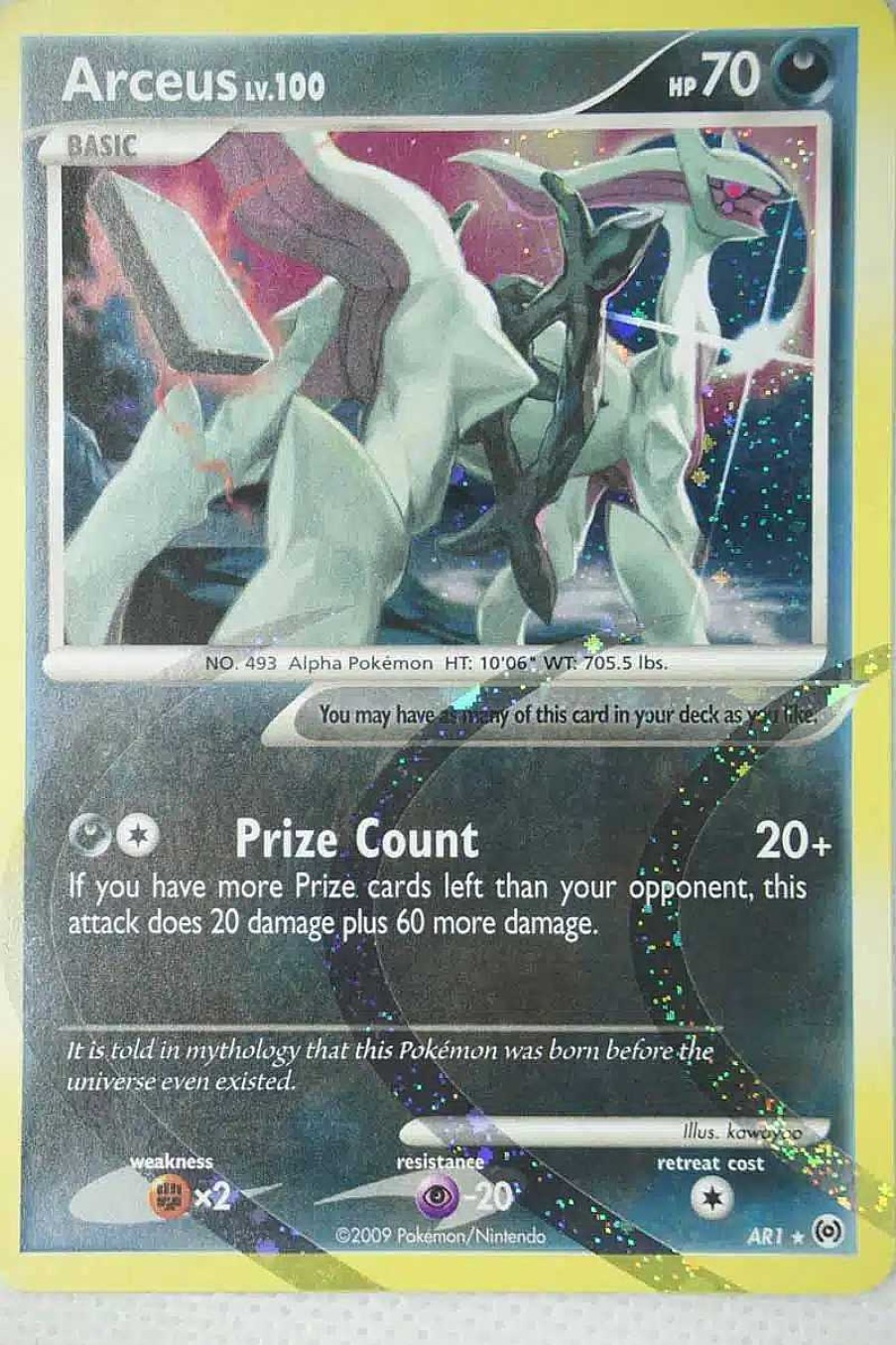 POCKET MONSTER Pokemon Kort | Arceus Ar1 Holo Rare