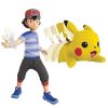 POCKET MONSTER Pokemon Figurer | Ash & Pikachu Battle Feature Figure