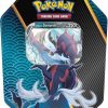 POCKET MONSTER Pokemon Kort | Divergent Powers Tin Med Hisuian Samurott V