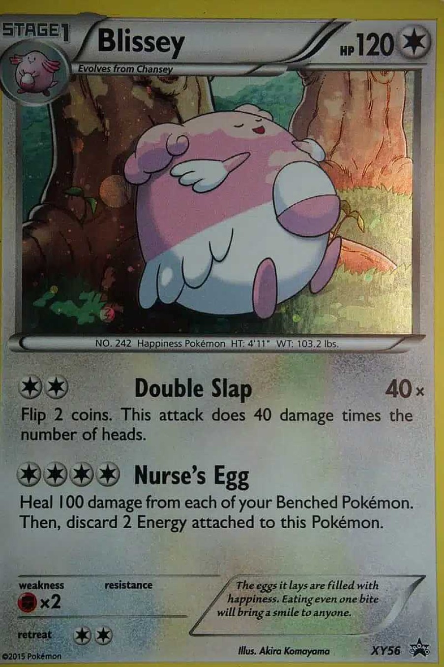 POCKET MONSTER Pokemon Kort | Blissey Xy56 Holo Rare Promo