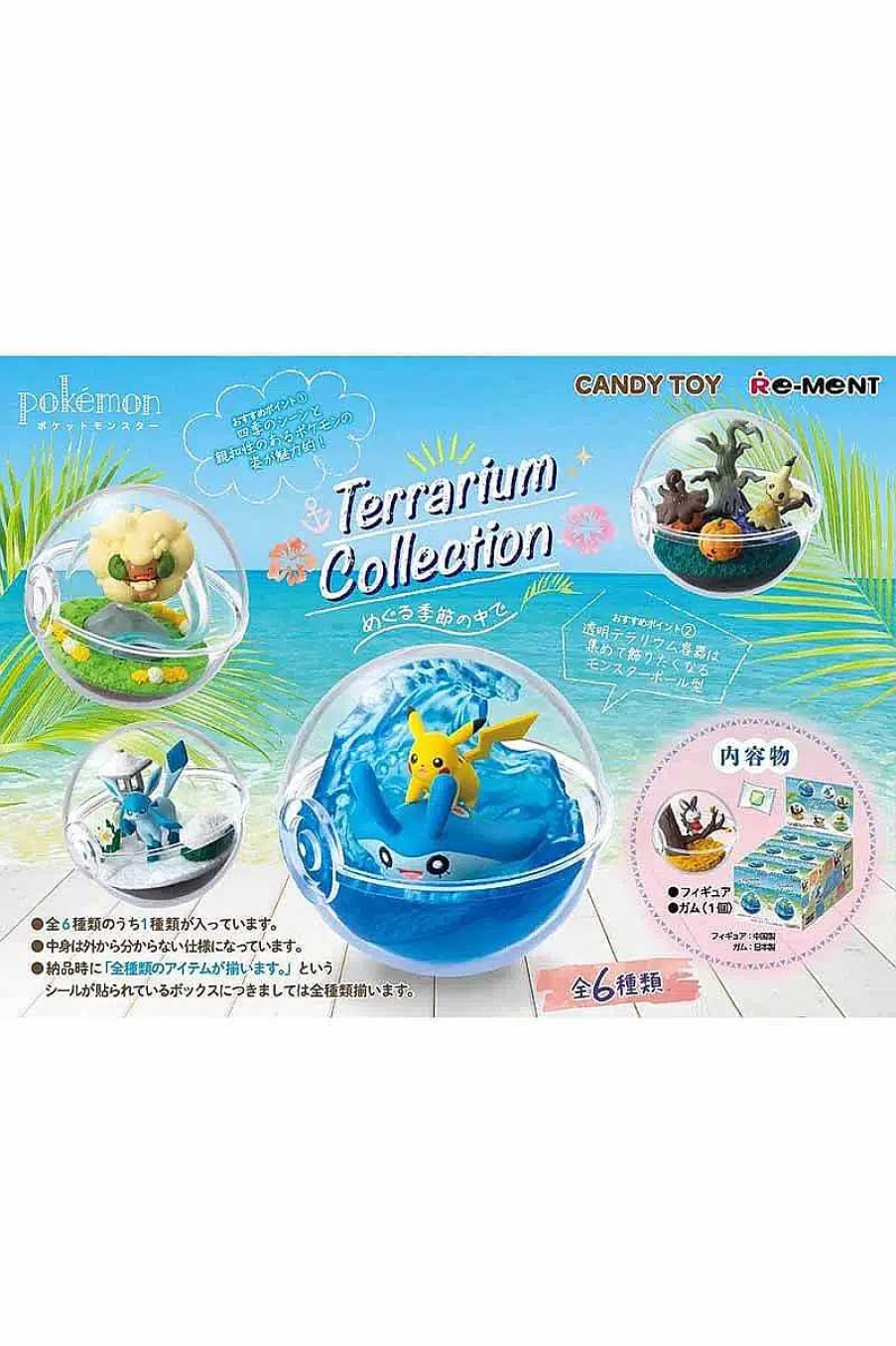 POCKET MONSTER Pokemon Figurer | Japansk Pokemon Terrarium Samling