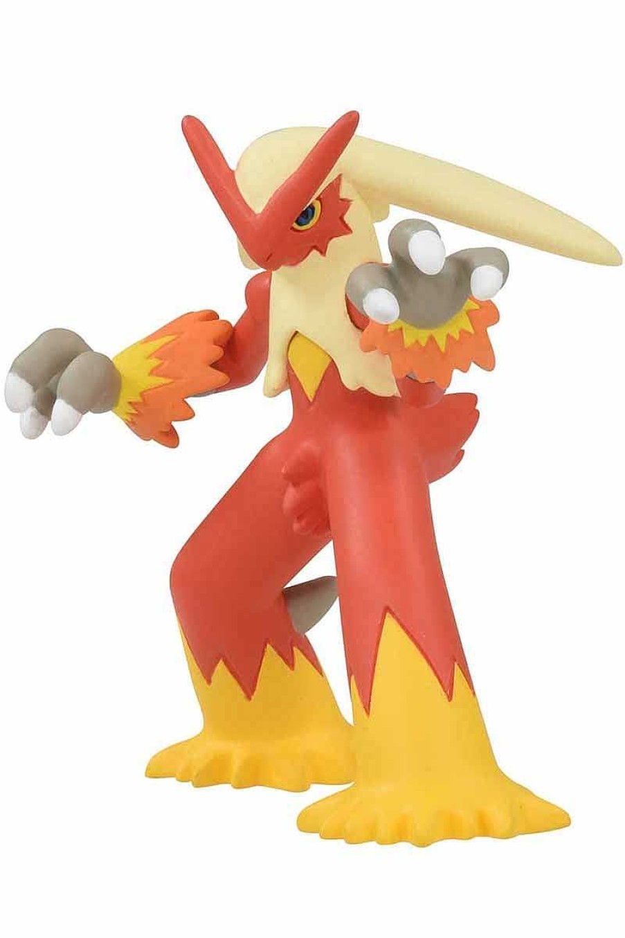 POCKET MONSTER Pokemon Figurer | Lille Japansk Blaziken Figur