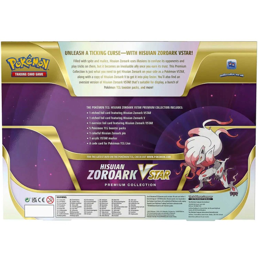 POCKET MONSTER Pokemon Kort | Hisuian Zoroark Vstar Premium Collection