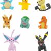 POCKET MONSTER Pokemon Figurer | Battle Figure Multipakke Med 8 Populaere Figurer