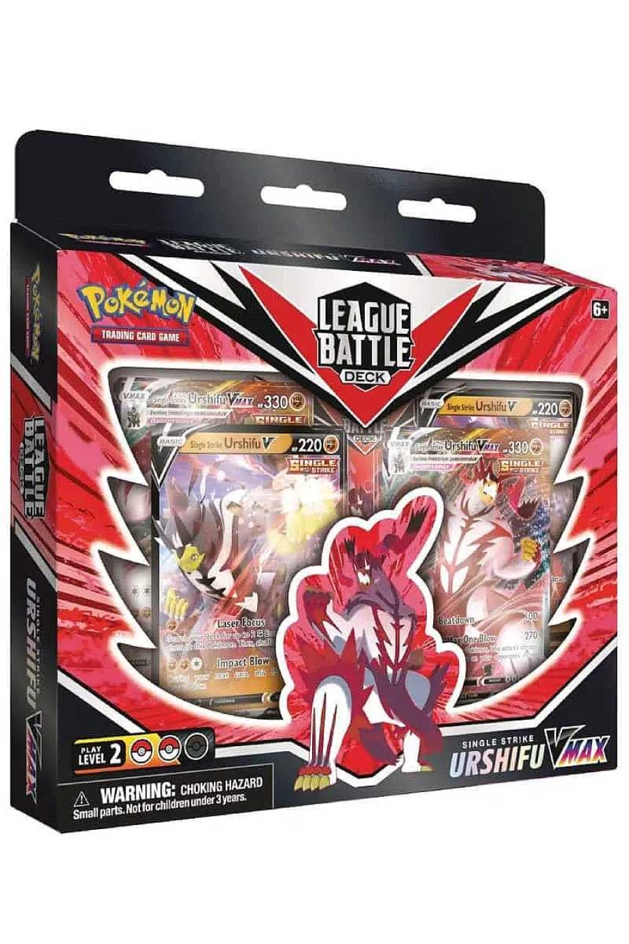 POCKET MONSTER Pokemon Kort | League Battle Deck Med Single Strike Urshifu Vmax