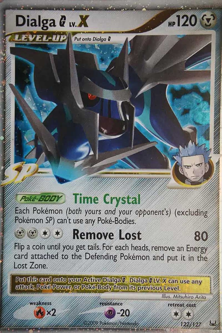 POCKET MONSTER Pokemon Kort | Dialga G Lv.X 122/127 Ultra Rare