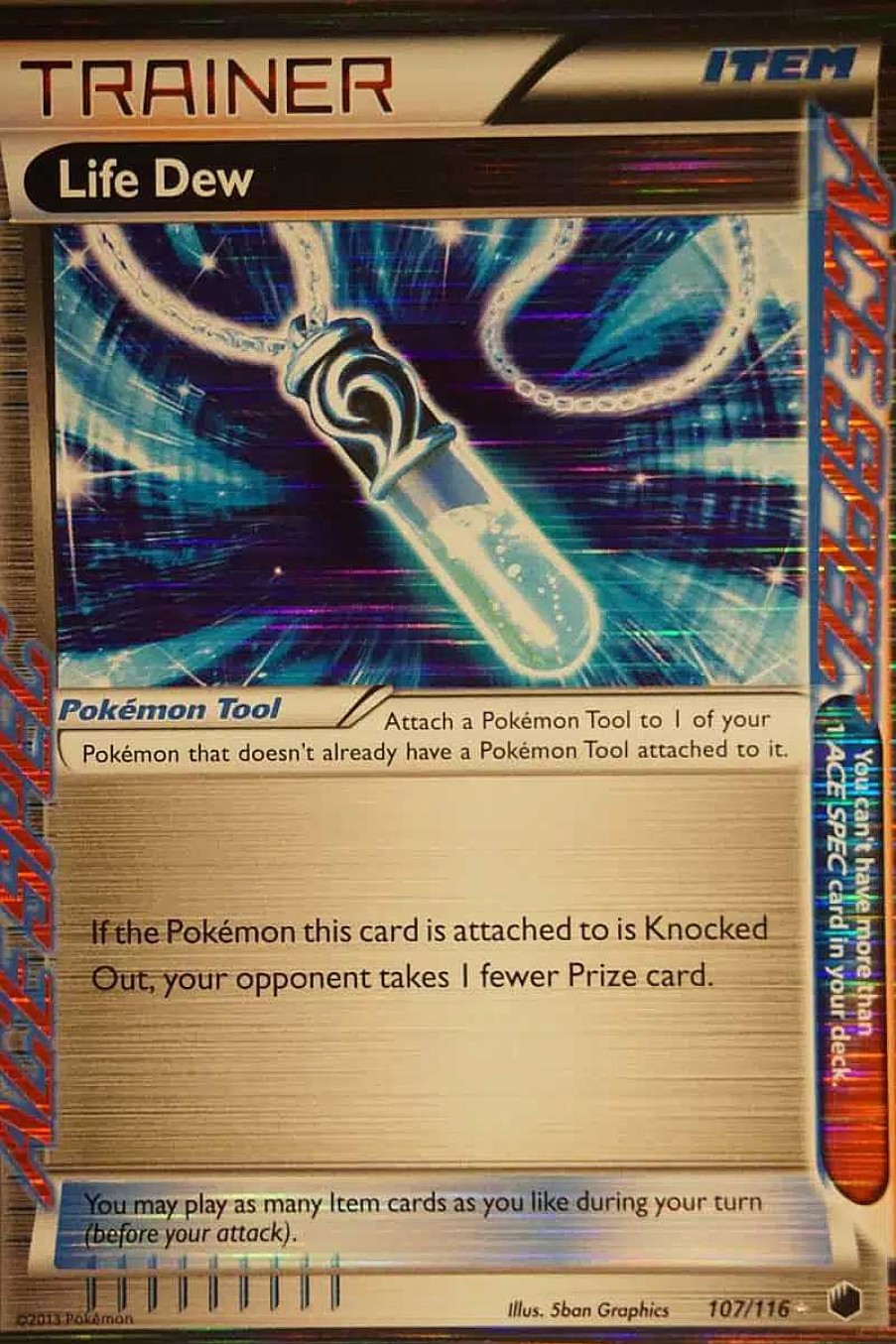 POCKET MONSTER Pokemon Kort | Life Dew 107/116 Holo Rare