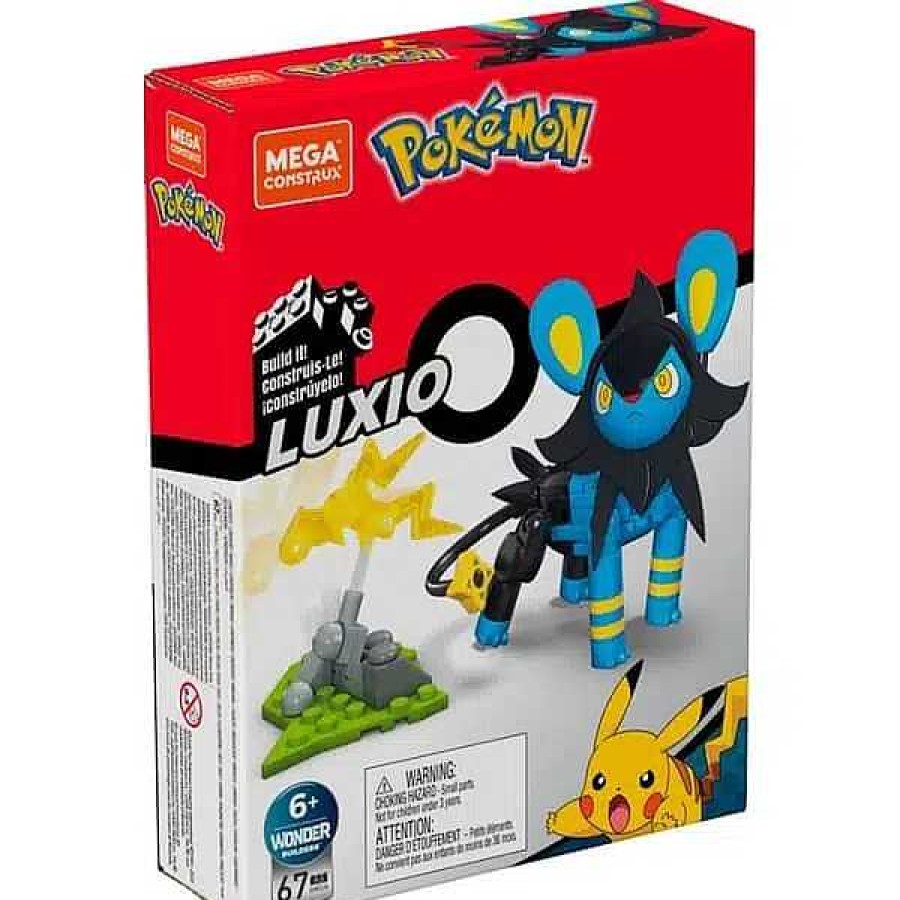 POCKET MONSTER Pokemon Figurer | Luxio Mega Construx Figur