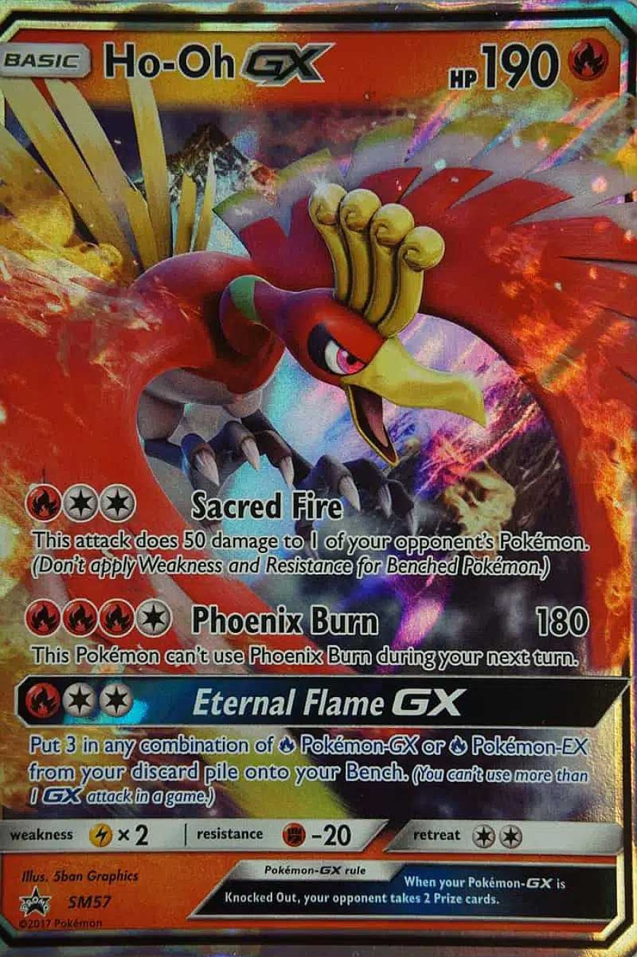 POCKET MONSTER Pokemon Kort | Ho-Oh Gx Sm57