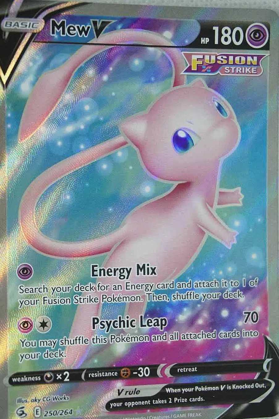 POCKET MONSTER Pokemon Kort | Mew V 250/264 Full Art