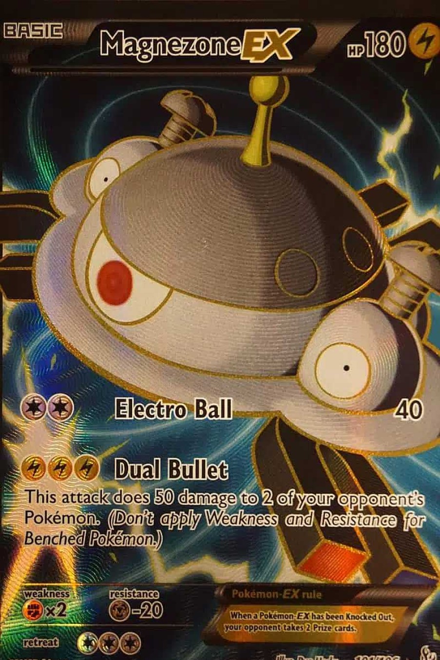 POCKET MONSTER Pokemon Kort | Magnezone Ex 101/106 Full Art