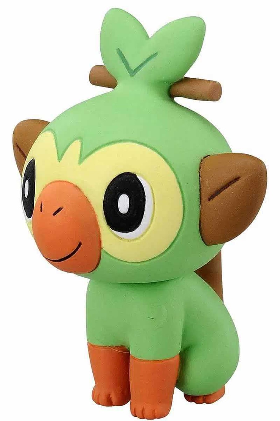 POCKET MONSTER Pokemon Figurer | Lille Japansk Grookey Figur