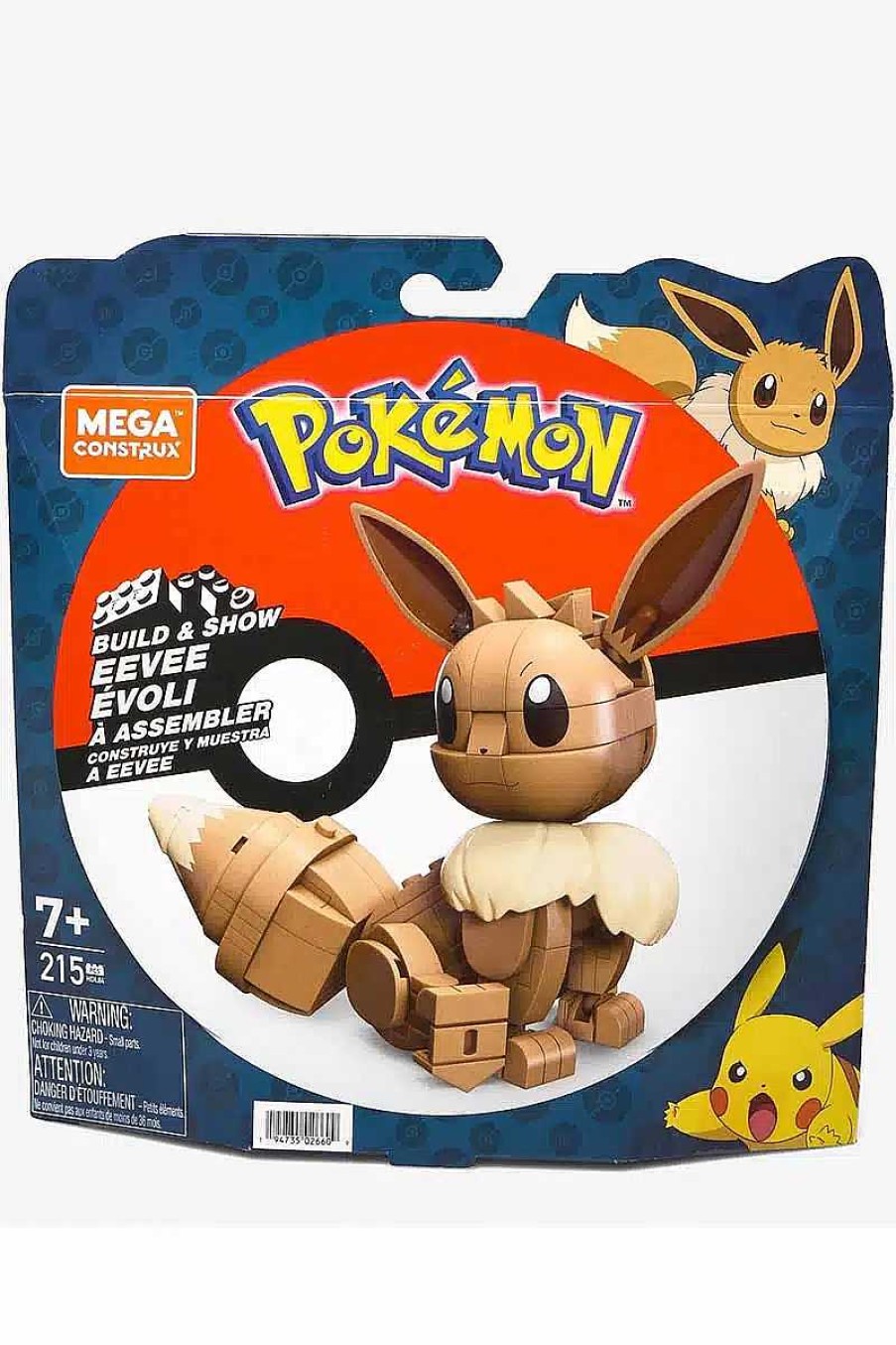 POCKET MONSTER Pokemon Figurer | Eevee Mega Construx Figur