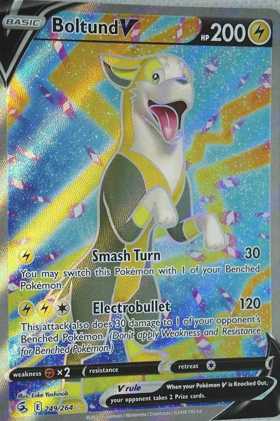 POCKET MONSTER Pokemon Kort | Boltund V 249/264 Full Art