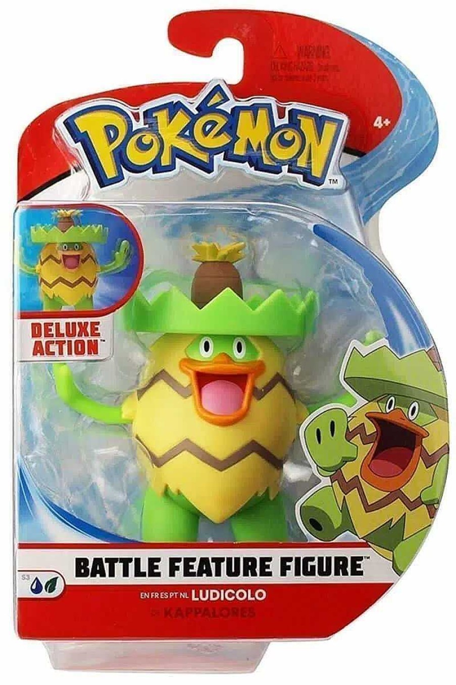 POCKET MONSTER Pokemon Figurer | Battle Feature Ludicolo Figur