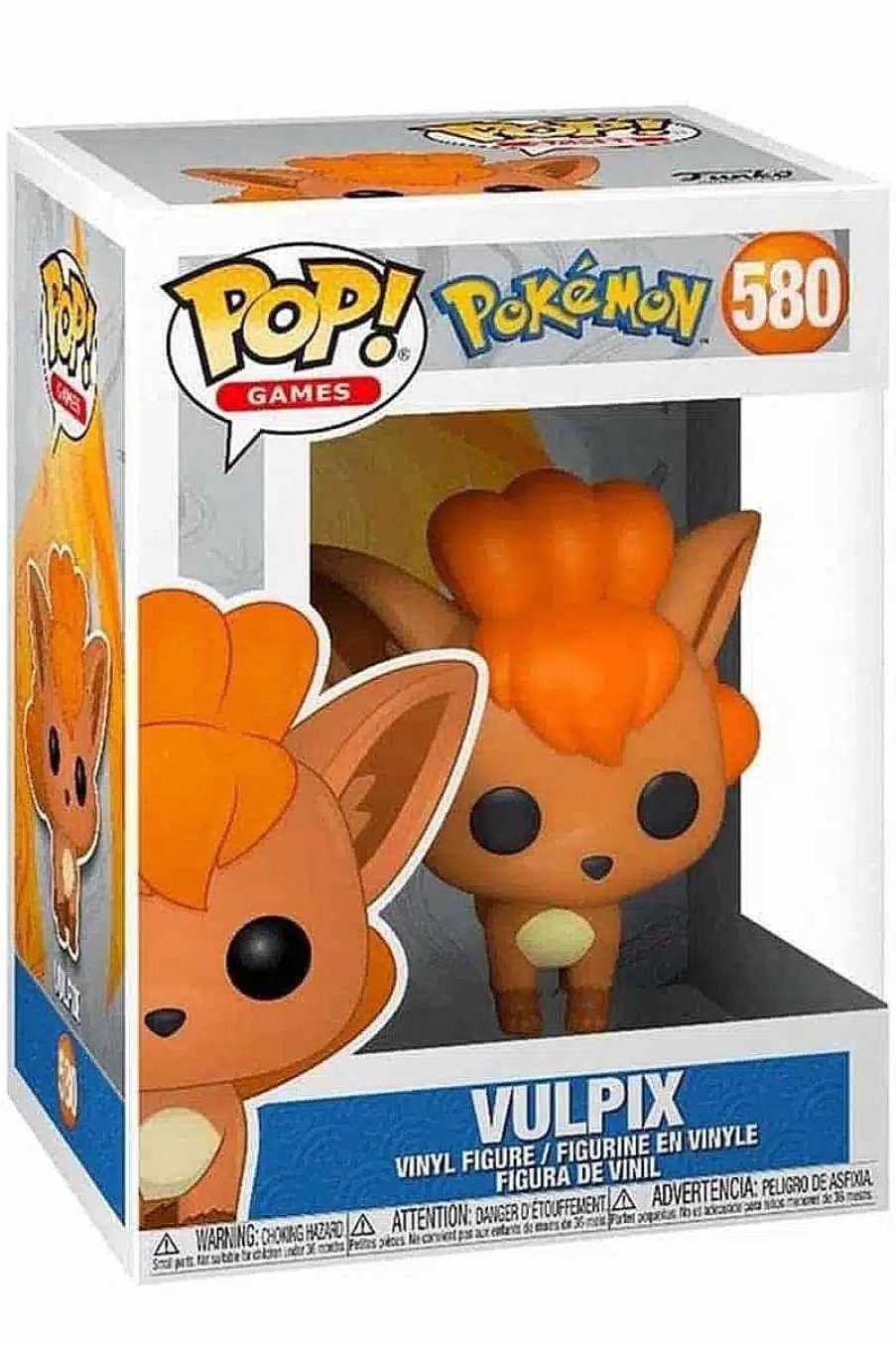 POCKET MONSTER Pokemon Figurer | Vulpix Funko Pop Vinyl Figur