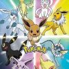 POCKET MONSTER Pokemon Til Bornevaerelset | Plakat Med Eevee Udviklinger