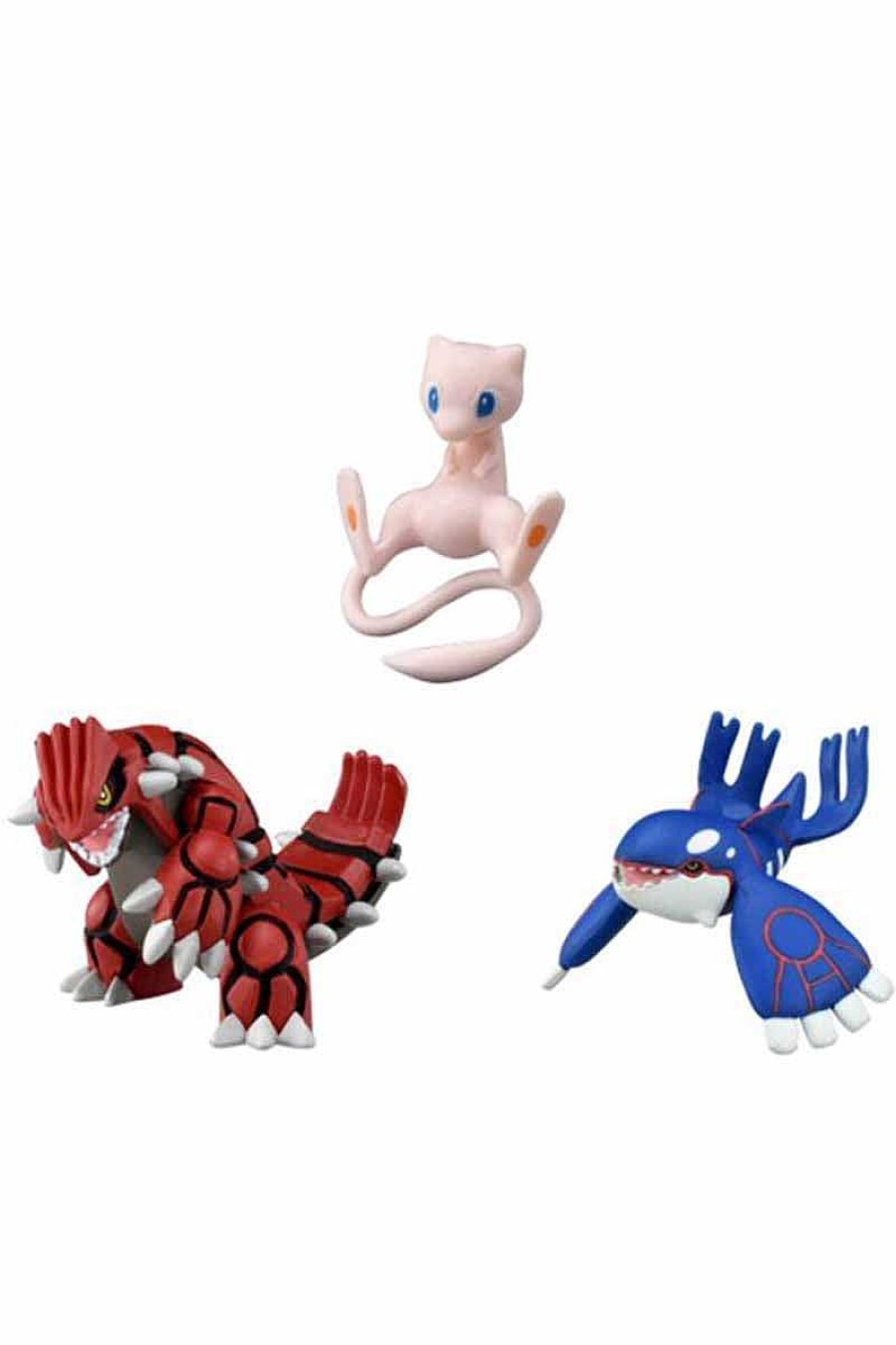 POCKET MONSTER Pokemon Figurer | 3 Legendariske Japanske Figurer