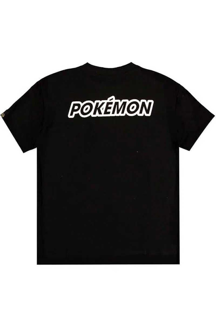 POCKET MONSTER Pokemon Til Bornevaerelset | Pokemon Pika! Chu!! Sort T Shirt I Small