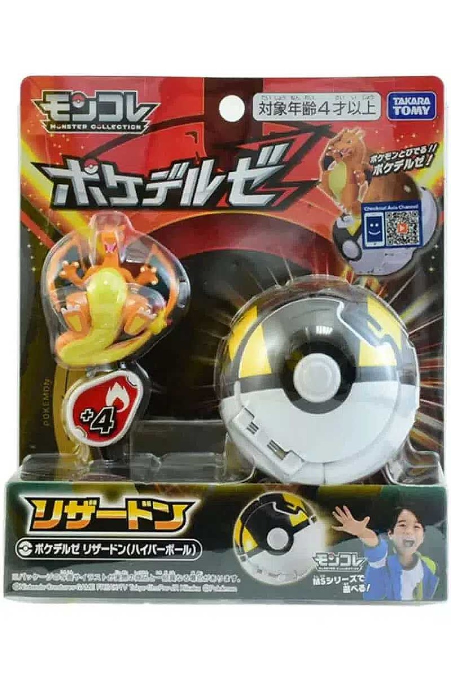 POCKET MONSTER Pokemon Figurer | Japansk Charizard Og Ultra Ball