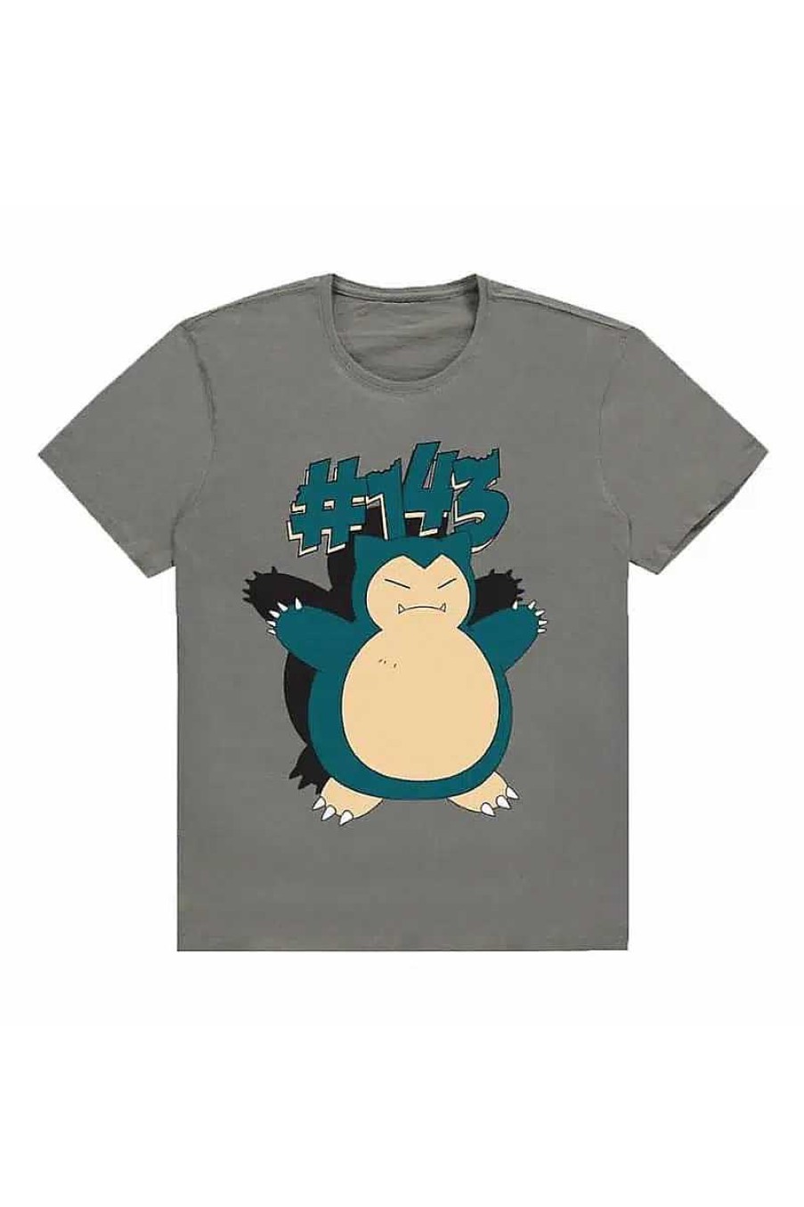 POCKET MONSTER Pokemon Til Bornevaerelset | Gra Snorlax T Shirt Small