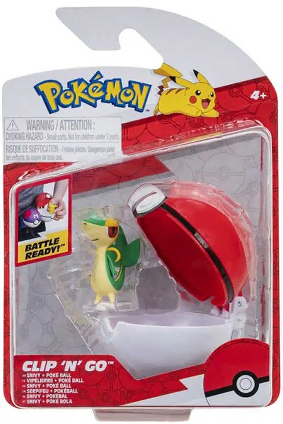 POCKET MONSTER Pokemon Figurer | Snivy Og Poke Ball