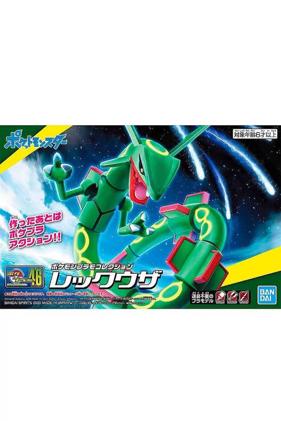 POCKET MONSTER Pokemon Figurer | Rayquaza Byg Selv Figur