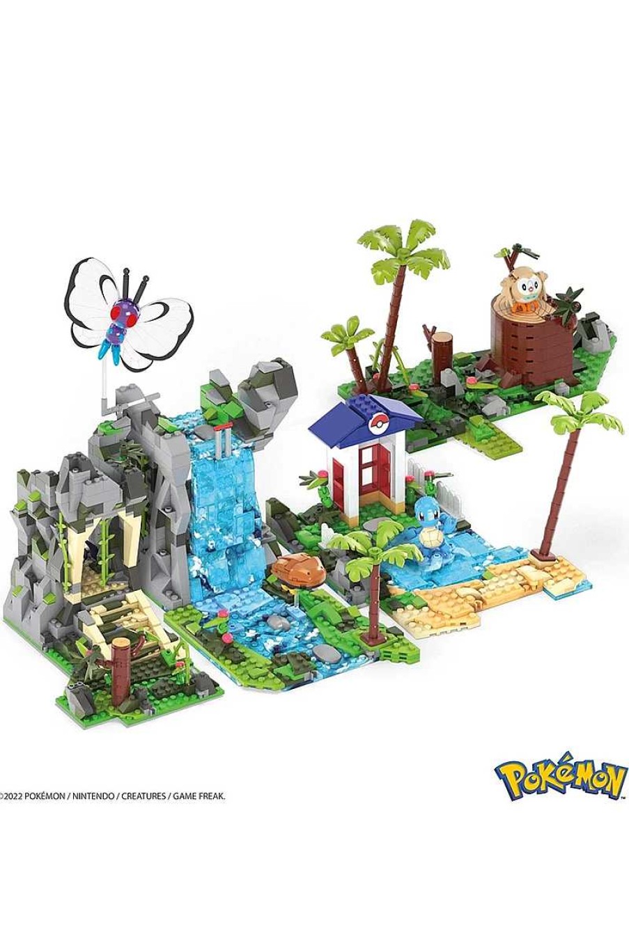 POCKET MONSTER Pokemon Figurer | Jungle Voyage Mega Construx Byggesaet