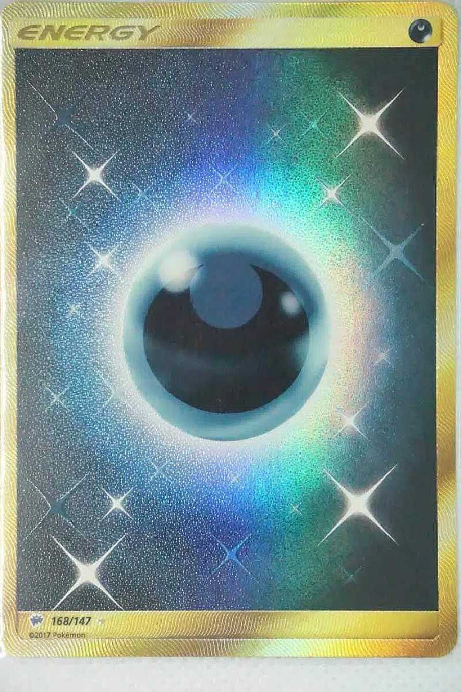 POCKET MONSTER Pokemon Kort | Darkness Energy 168/147 Secret Rare