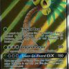 POCKET MONSTER Pokemon Kort | Alolan Exeggutor Gx 107/111 Full Art