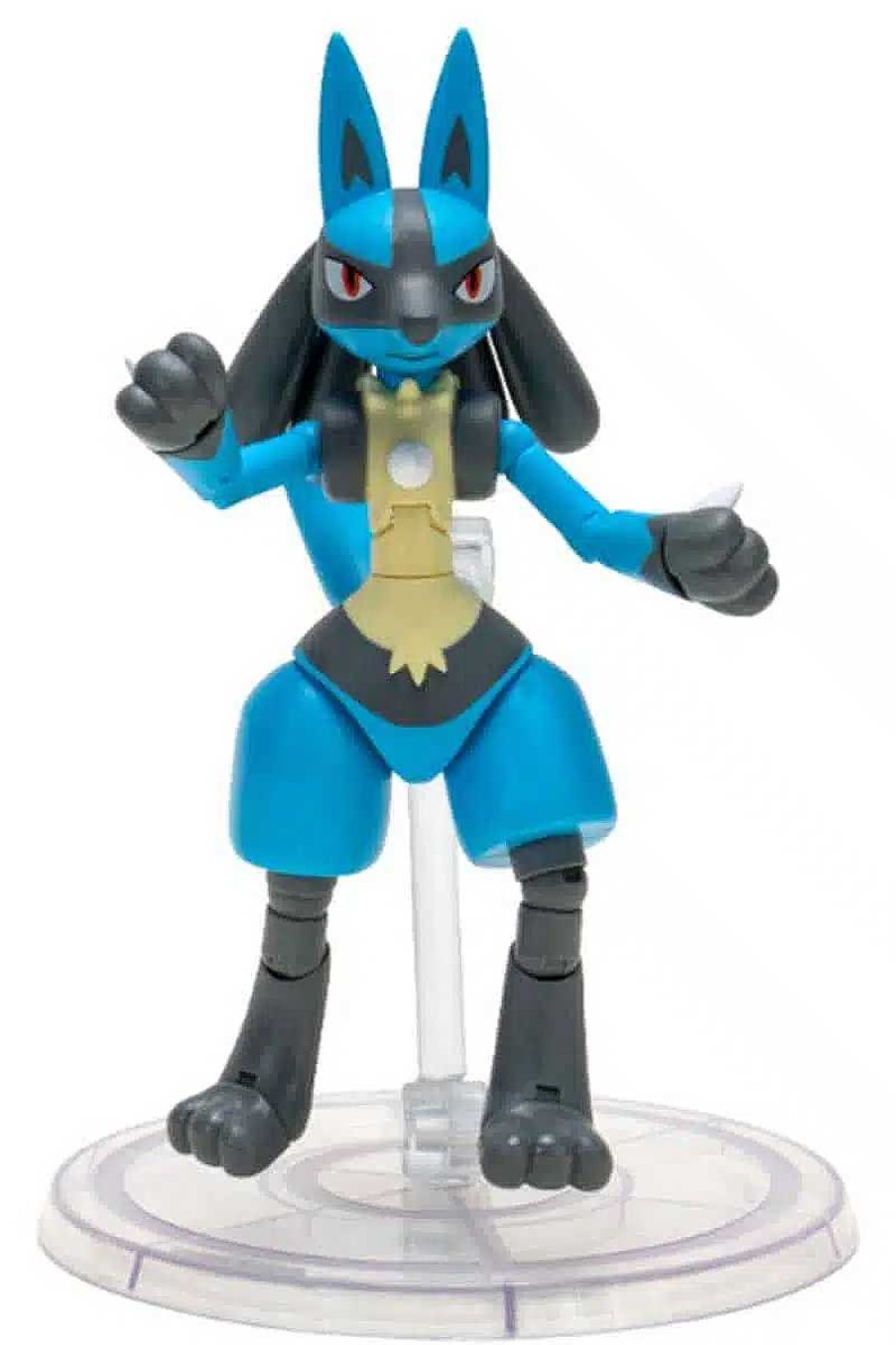 POCKET MONSTER Pokemon Figurer | Stor Lucario 25 Ars Jubilaeums Action Figur