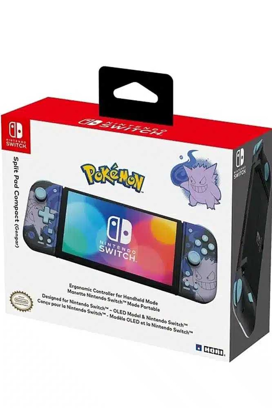 POCKET MONSTER Pokemon Skoleudstyr | Nintendo Switch Pokemon Gengar Split Pad Pro Controller