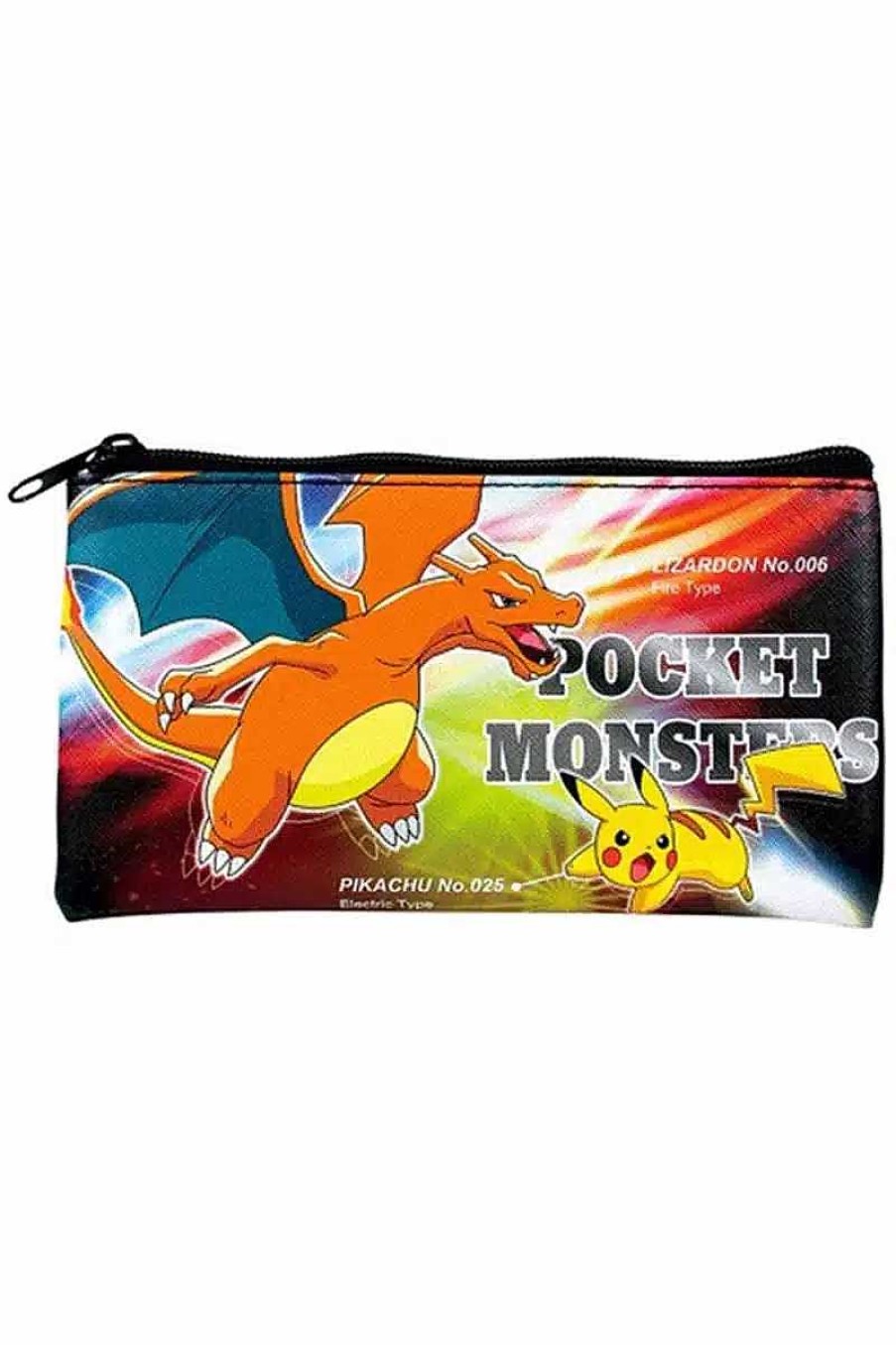 POCKET MONSTER Pokemon Skoleudstyr | Japansk Charizard Og Pikachu Penalhus