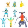 POCKET MONSTER Pokemon Figurer | Multipakke Med 8 Battle Figurer Fra Sinnoh Region