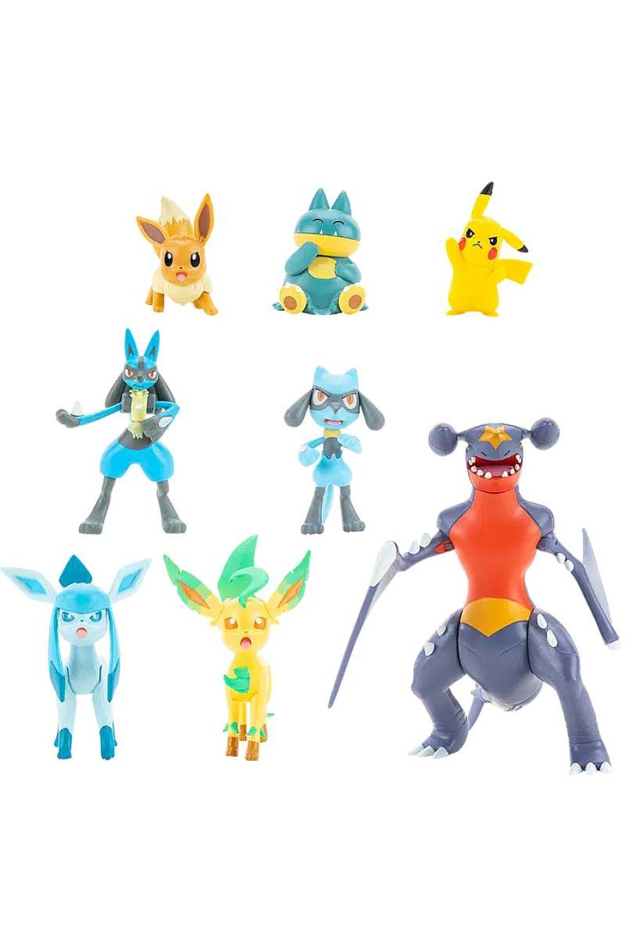 POCKET MONSTER Pokemon Figurer | Multipakke Med 8 Battle Figurer Fra Sinnoh Region