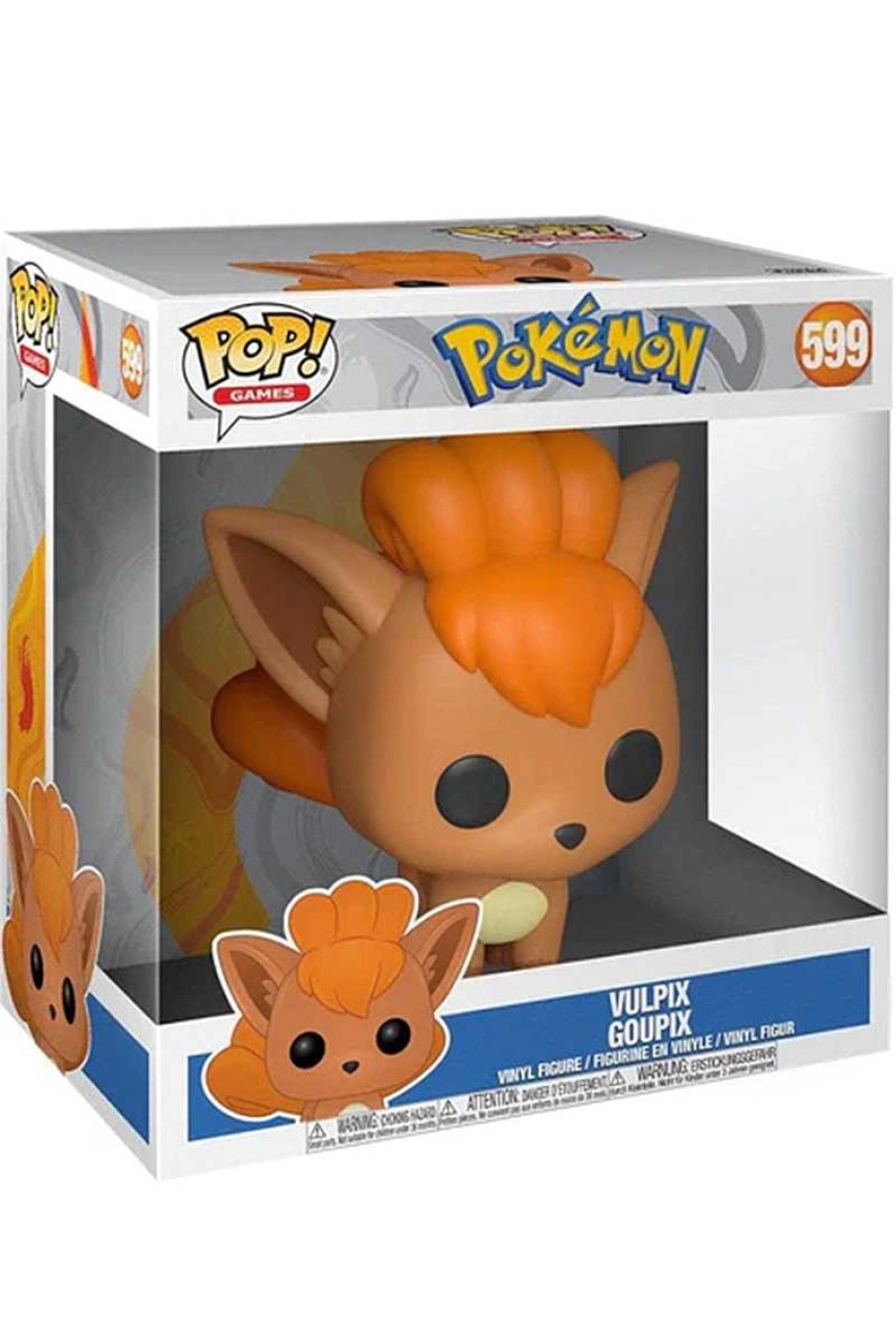 POCKET MONSTER Pokemon Figurer | Kaempe Vulpix Funko Pop Vinyl Figur