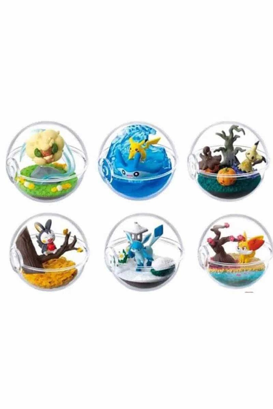 POCKET MONSTER Pokemon Figurer | Japansk Pokemon Terrarium Samling