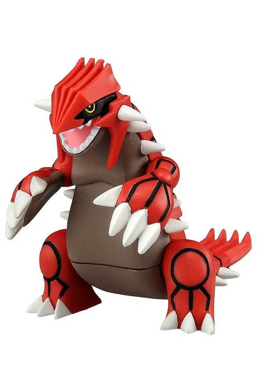 POCKET MONSTER Pokemon Figurer | Japansk Groudon Figur