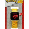 POCKET MONSTER Pokemon Skoleudstyr | Pikachu Led Armbandsur