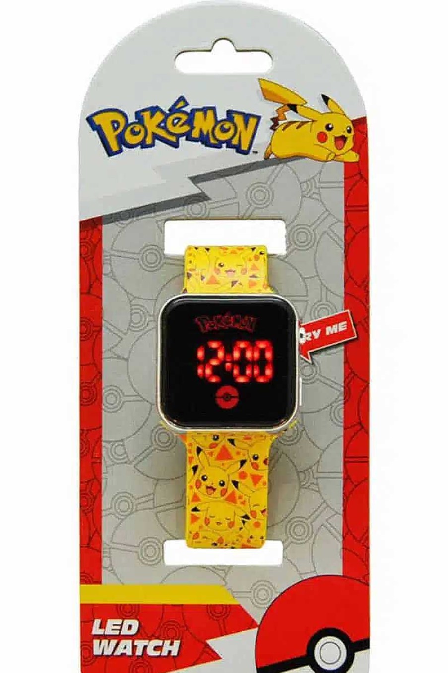 POCKET MONSTER Pokemon Skoleudstyr | Pikachu Led Armbandsur