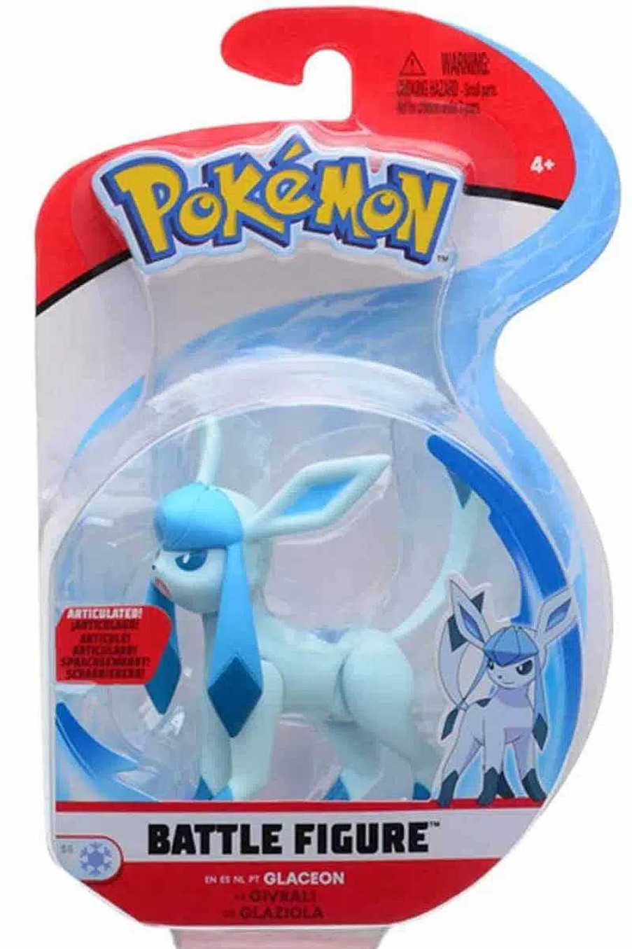 POCKET MONSTER Pokemon Figurer | Battle Feature Glaceon Figur