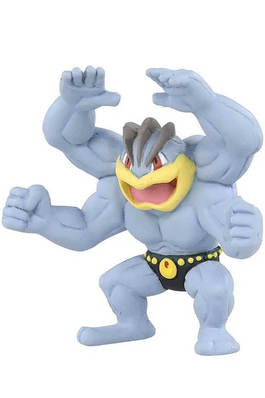 POCKET MONSTER Pokemon Figurer | Lille Japansk Machamp Figur