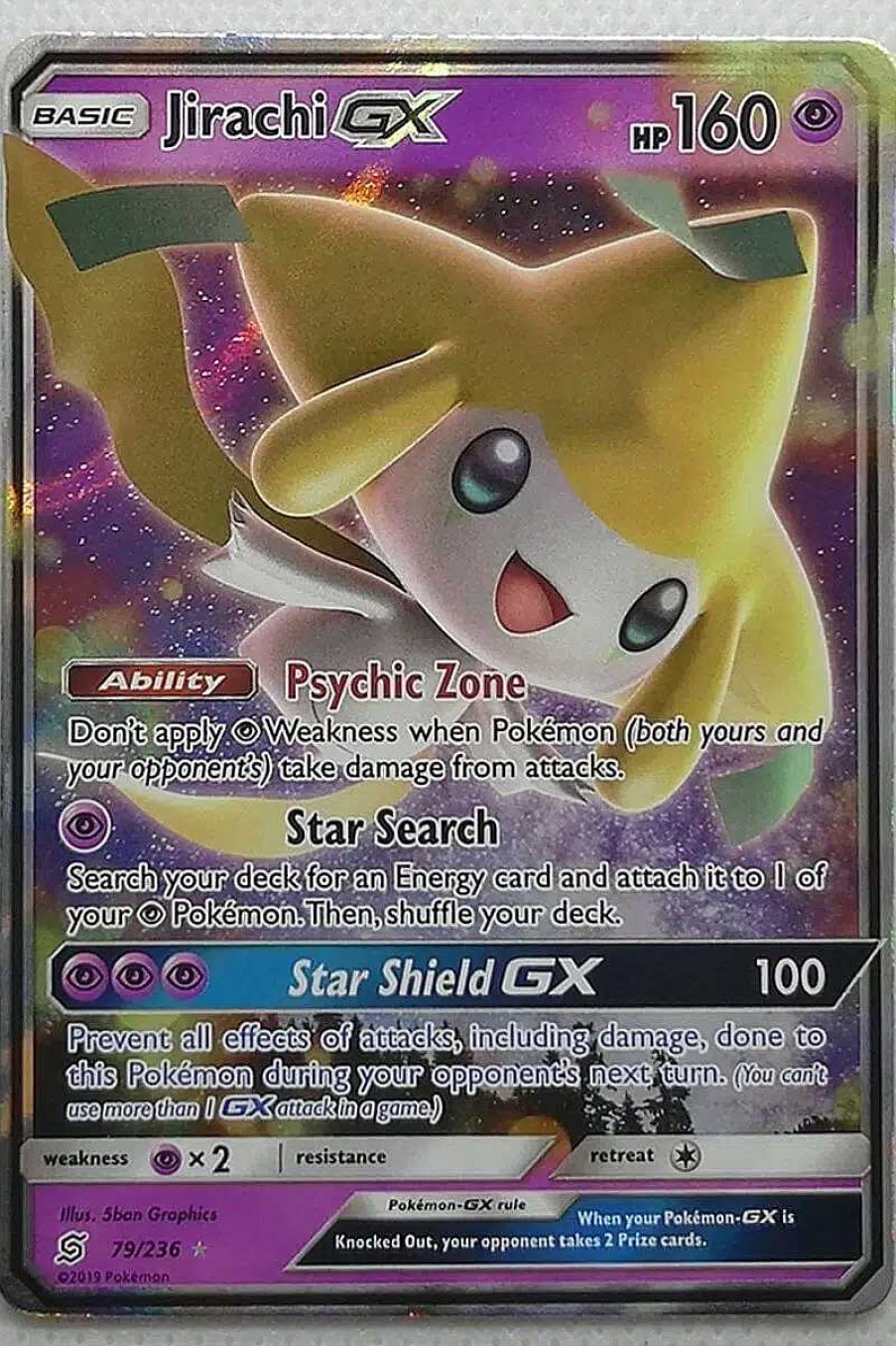 POCKET MONSTER Pokemon Kort | Jirachi Gx 79/236