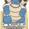 POCKET MONSTER Pokemon Skoleudstyr | Japansk Blastoise Klistermaerke