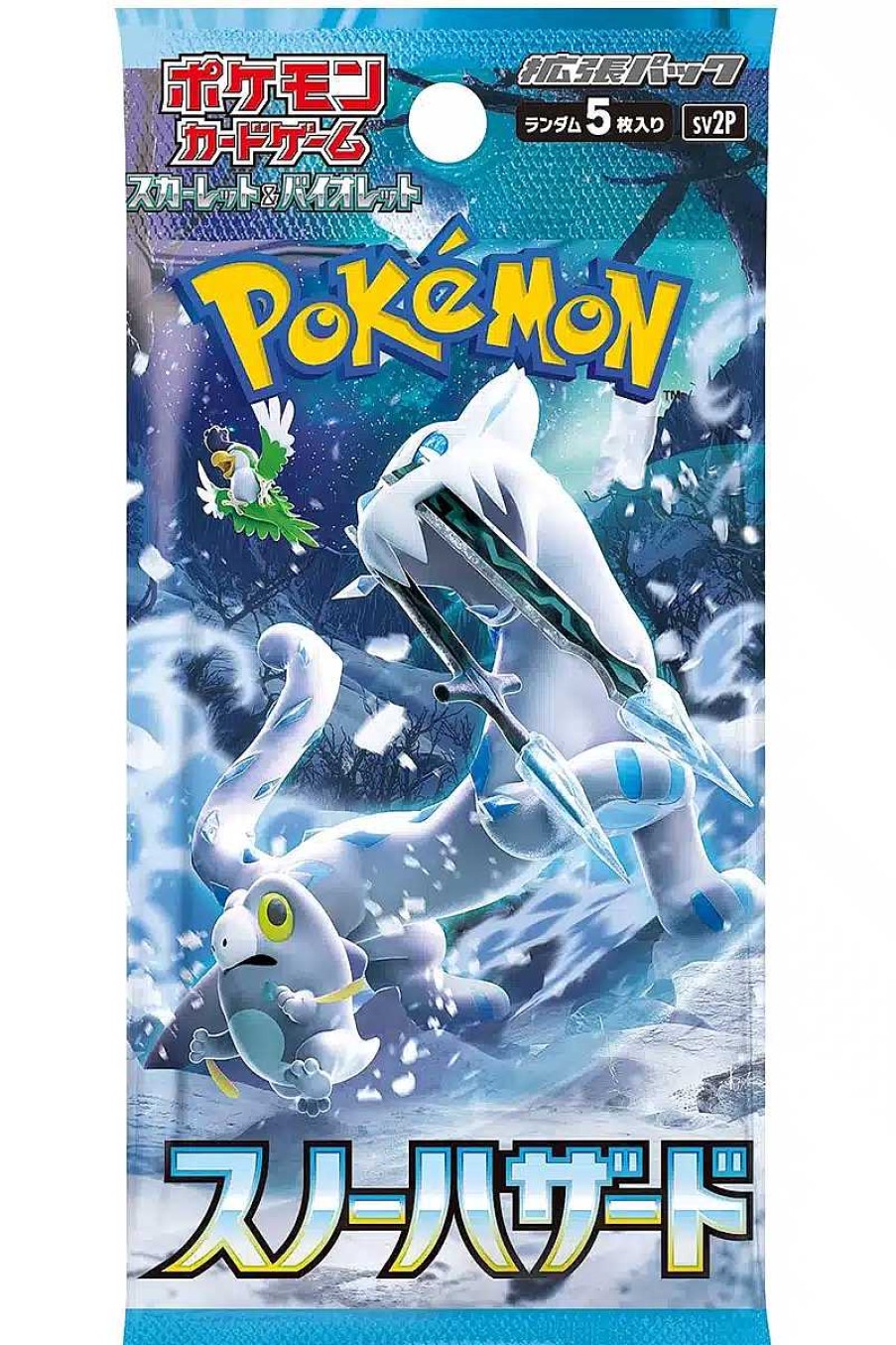 POCKET MONSTER Pokemon Kort | Japansk Snow Hazard Boosterpakke