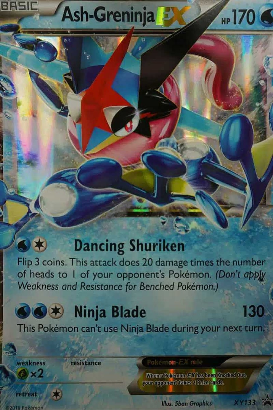 POCKET MONSTER Pokemon Kort | Ash Greninja Ex Xy133 Stor