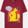 POCKET MONSTER Pokemon Til Bornevaerelset | Rod T Shirt Med Pikachu Small