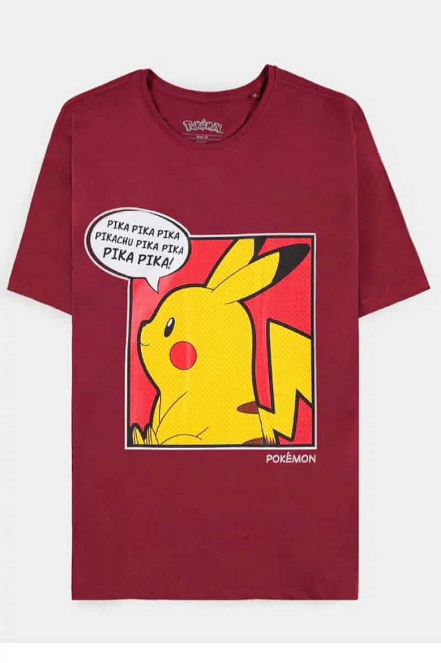 POCKET MONSTER Pokemon Til Bornevaerelset | Rod T Shirt Med Pikachu Small