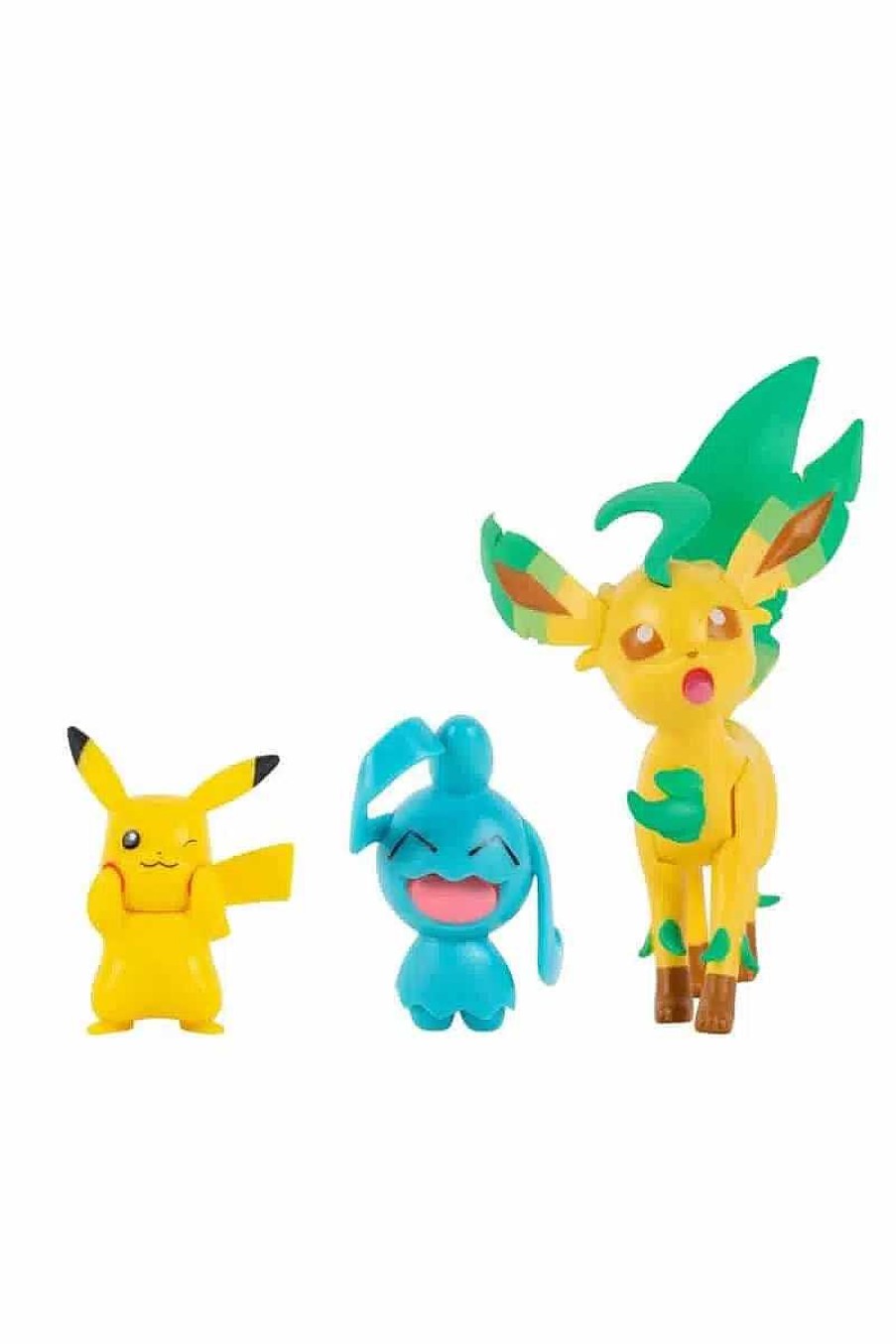 POCKET MONSTER Pokemon Figurer | Pikachu Wynaut Og Leafeon Figurer