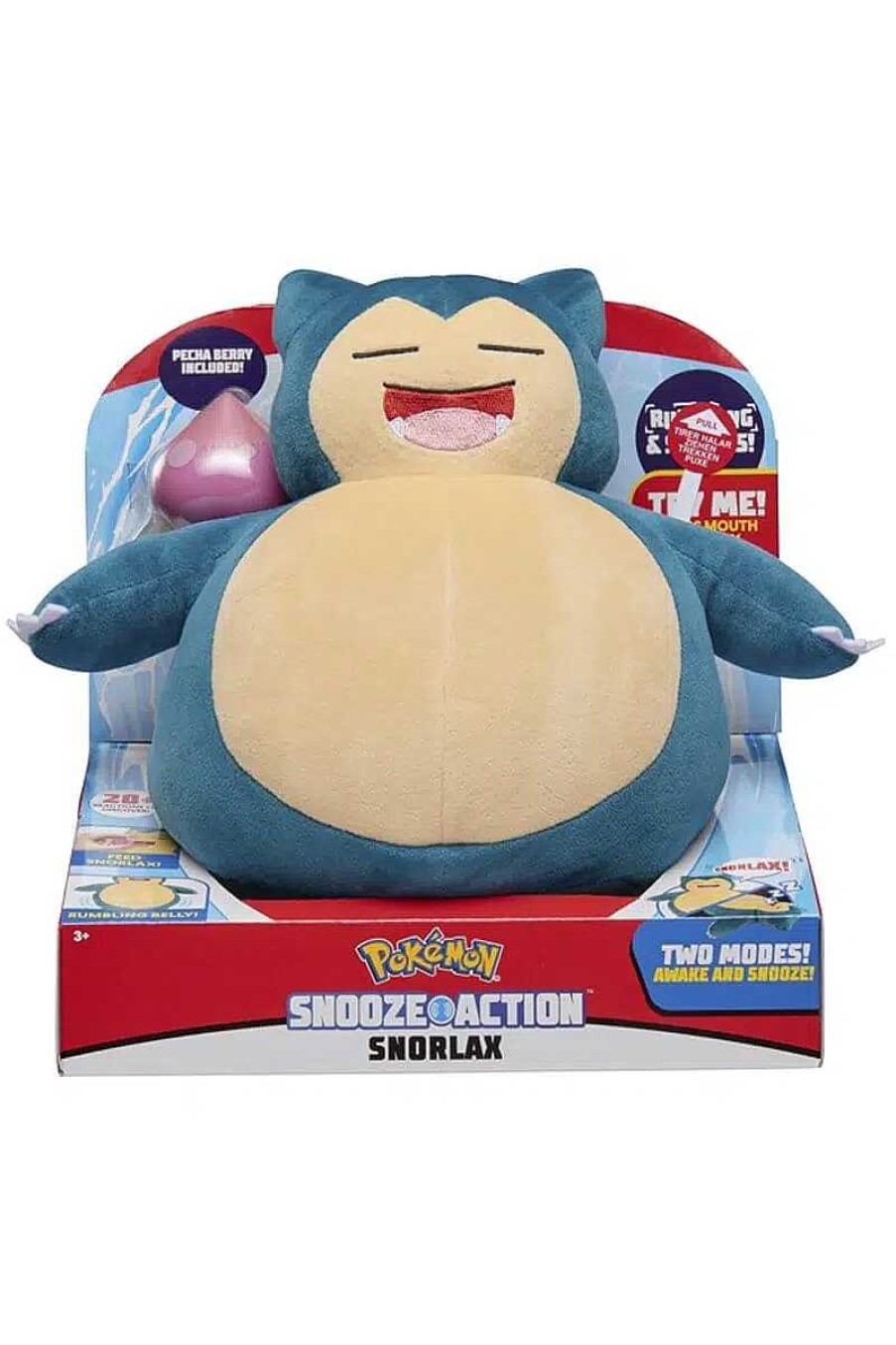 POCKET MONSTER Pokemon Bamser | Interaktiv Snorlax Bamse